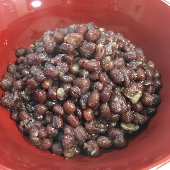 電気圧力鍋で簡単！小豆の粒あんの作り方